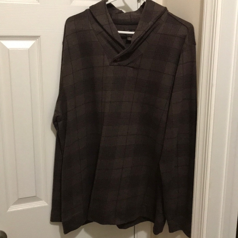 Tasso Elba Shawl-Collar Sweater - Like New